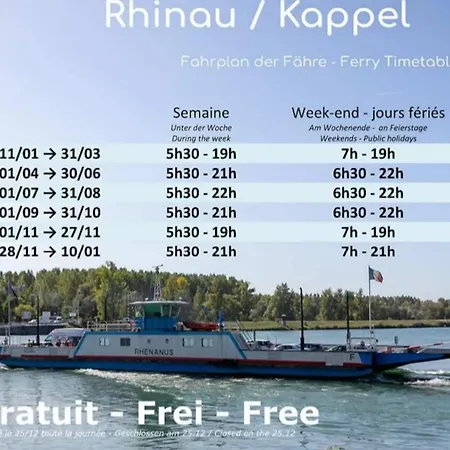 6 Pers, Proche Europa Park, Menage Inclus, En Avec Piscines